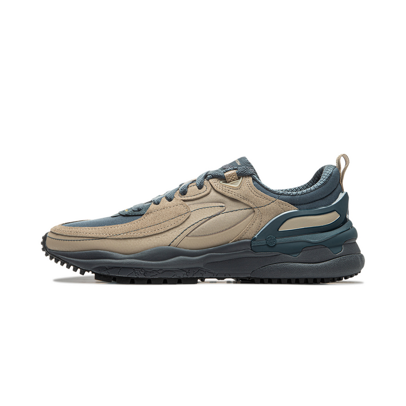 LiNing CF Tracing Origin V4 Low Top Casual Shoes Men's Umber Blue