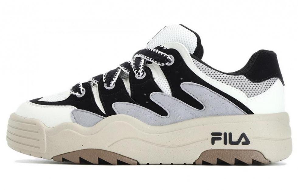 FILA Rosetta Skateboarding Shoes 'Black Grey' Women's