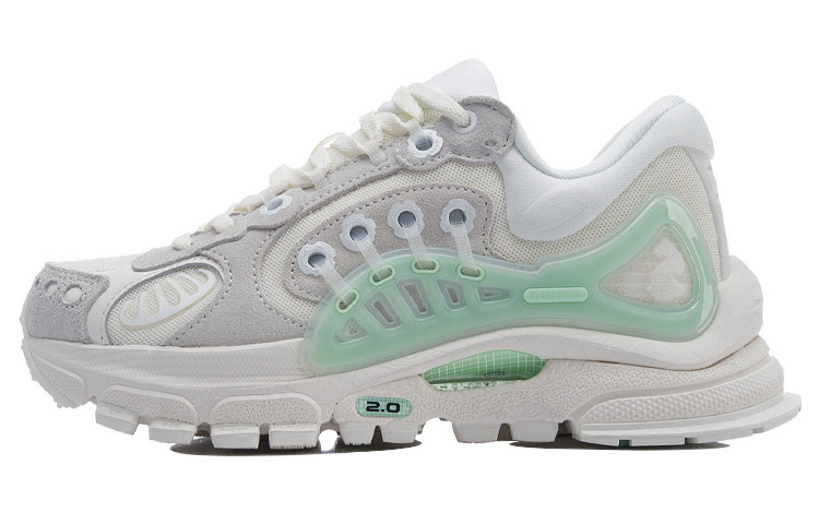 LiNing Shock Absorbers Slip Resistant, Abrasion Resistant, Breathable Low Top Casual Shoes Women's