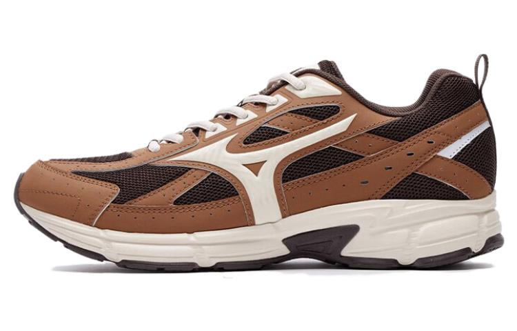 Mizuno Anti-Slip And Wear-Resistant Breathable Low-Top Training Running Shoes Unisex Umber