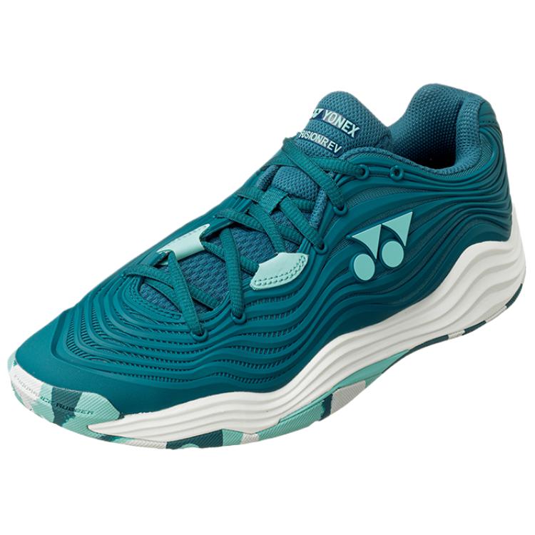 YONEX Cushioning, Wear Resistant Low Top Tennis Shoes Unisex Moon Teal