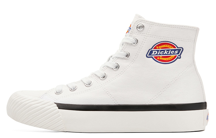 Dickies Canvas Shoes Women's High-Top White