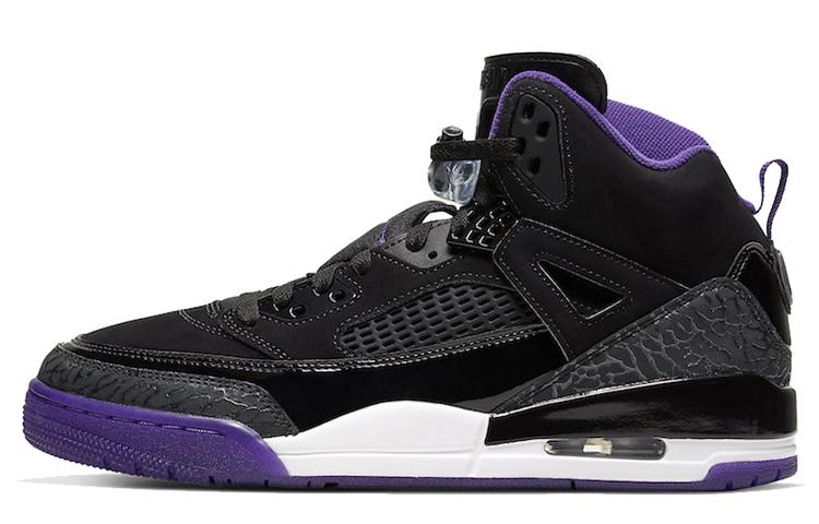 Jordan Spizike Black Court Purple