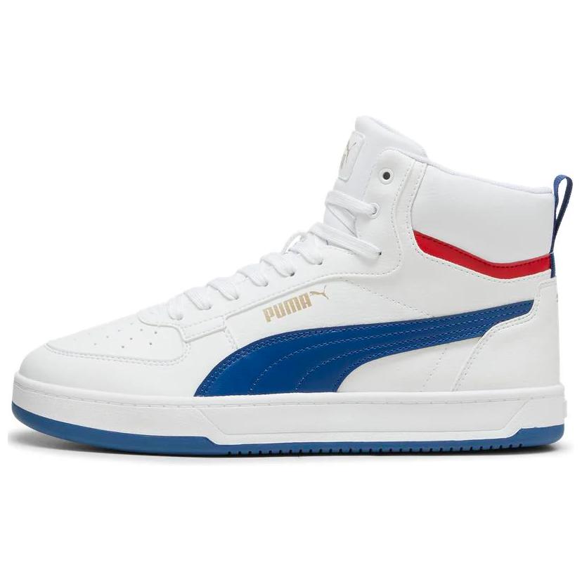 PUMA Caven 2.0 Anti Slip Wear Resistant Mid Top Skateboard Shoes Unisex White