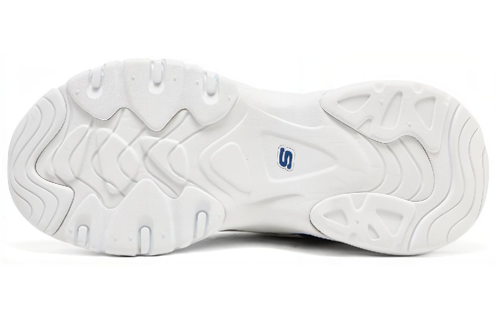 Skechers DLites 3 High Alert Shoes 'White Blue' Women's