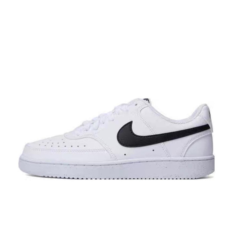 Nike Court Vision 1 Anti-Slip And Wear-Resistant Breathable Low-Top Skateboard Shoes Unisex White Blue купить в интернет-магазине Yoocart с быстрой доставкой по России.