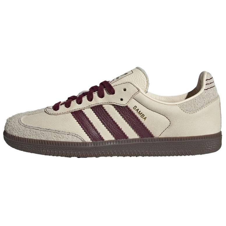 Adidas Samba Og Wonder White Maroon Women's