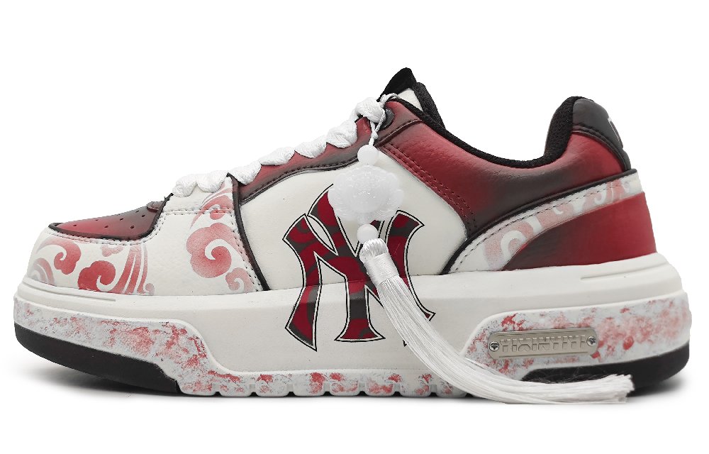 MLB Chunky Liner Low-Top Skateboard Shoes Unisex Red