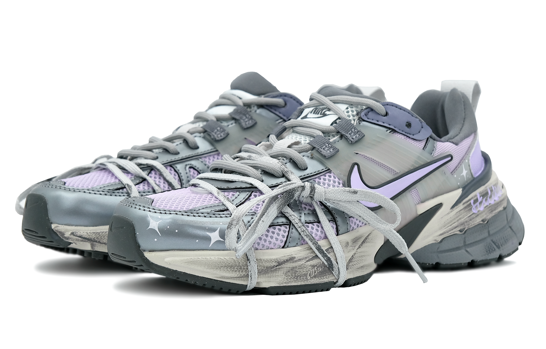 Nike V2K Run Low top Running Shoes Women's Light Purple купить в интернет-магазине Yoocart с быстрой доставкой по России.