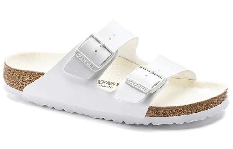 Birkenstock Arizona Birko Flor Triple White Women's