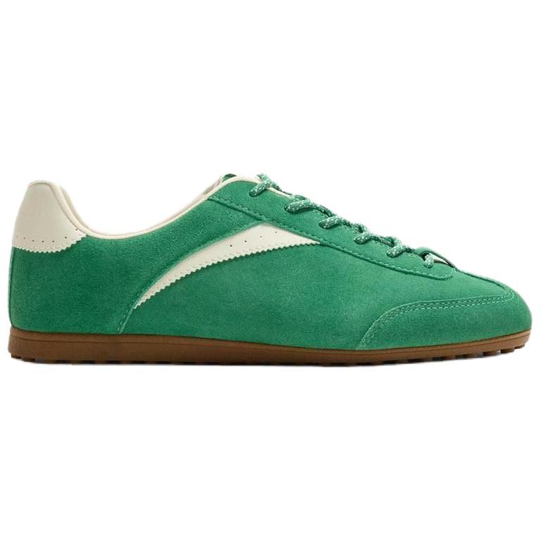 ZARA Low top Casual Shoes Men's Green