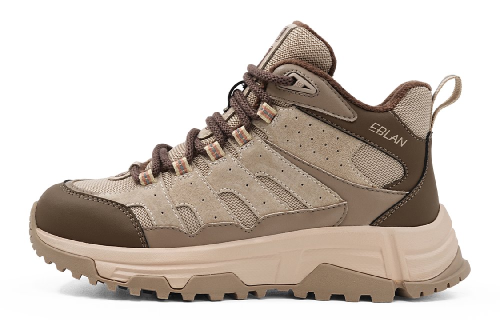 EBLAN Abrasion Resistant Low Top Casual Shoes Women's Brown