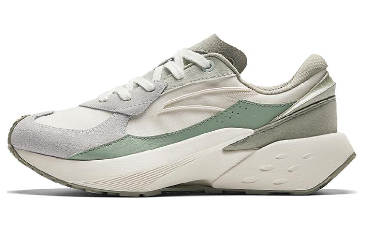 Anta Rock Sugar 4 Cushioning, Wear Resistant Low Top Casual Shoes Women's White Cyan Gray Green