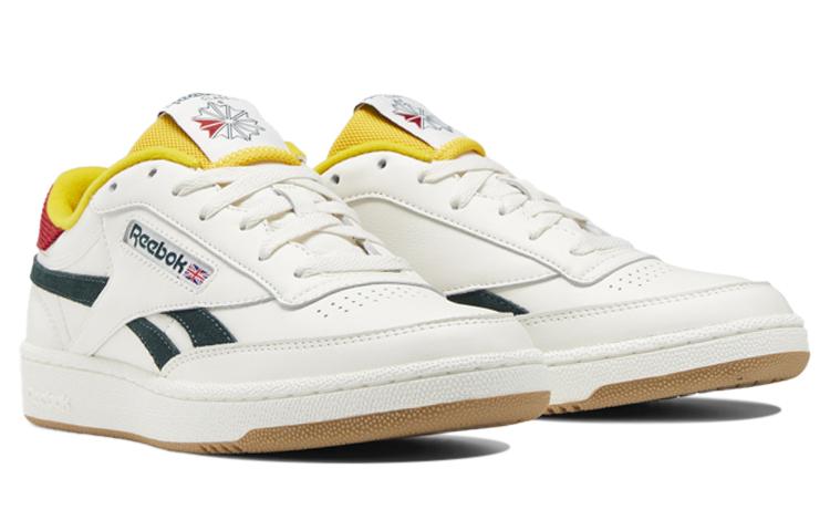 Reebok Club C Revenge Fashion Casual Skate Shoes Unisex White Green купить в интернет-магазине Yoocart с быстрой доставкой по России.