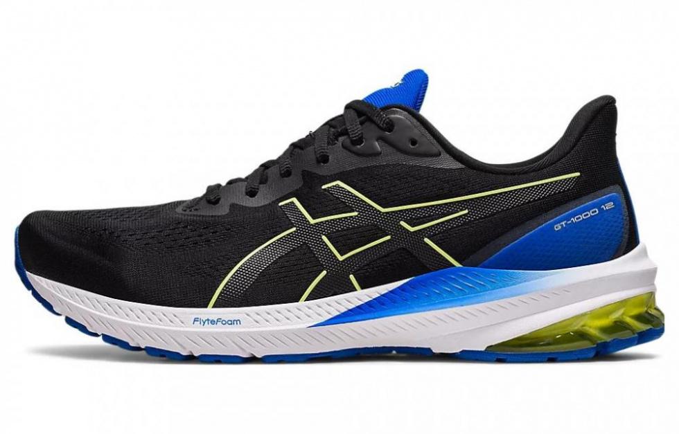 Asics GT 1000 12 Black Glow Yellow