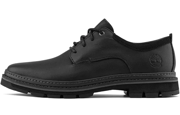 Timberland Casual Leather Shoes Men's Low top Black