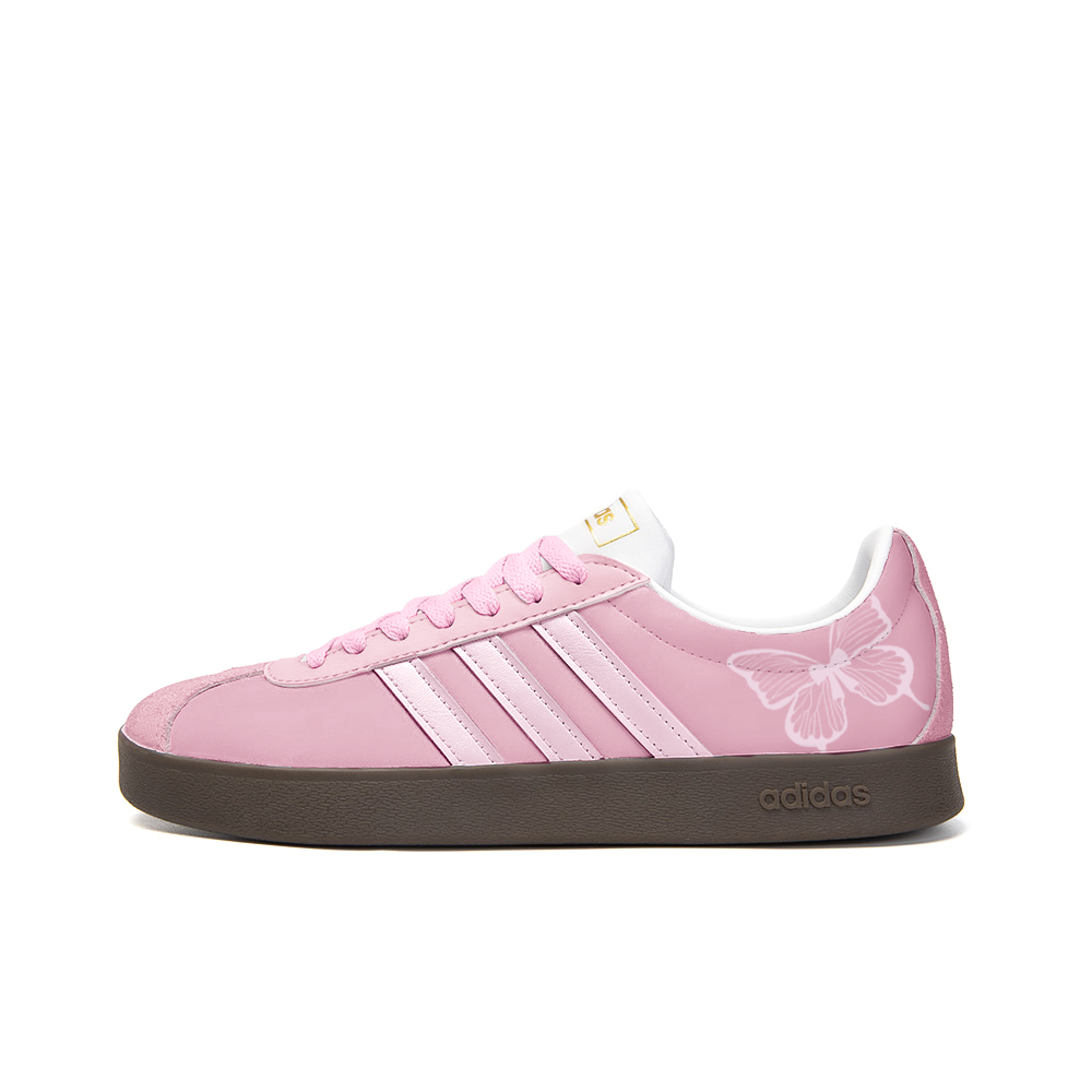 Adidas Neo VL Court 2.0 Anti-Slip Wear-Resistant Low-Top Skateboard Shoes Unisex Pink купить в интернет-магазине Yoocart с быстрой доставкой по России.