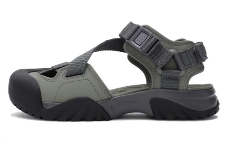 FILA Beach Sandals Unisex Green Gray