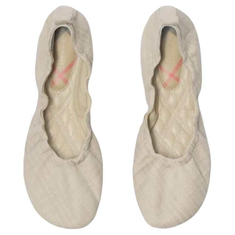 Burberry Baby Casual Single Shoes Women's Ecru купить в интернет-магазине Yoocart с быстрой доставкой по России.
