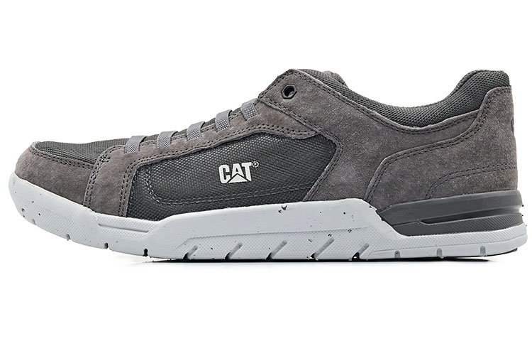 CAT Indent Collection Wear-Resistant Breathable Multicolor Low-Top Outdoor Sports Casual Shoes Dark Gray