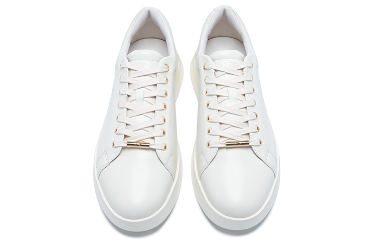 LI NING 1990 Low Top Skateboard Shoes Men's White