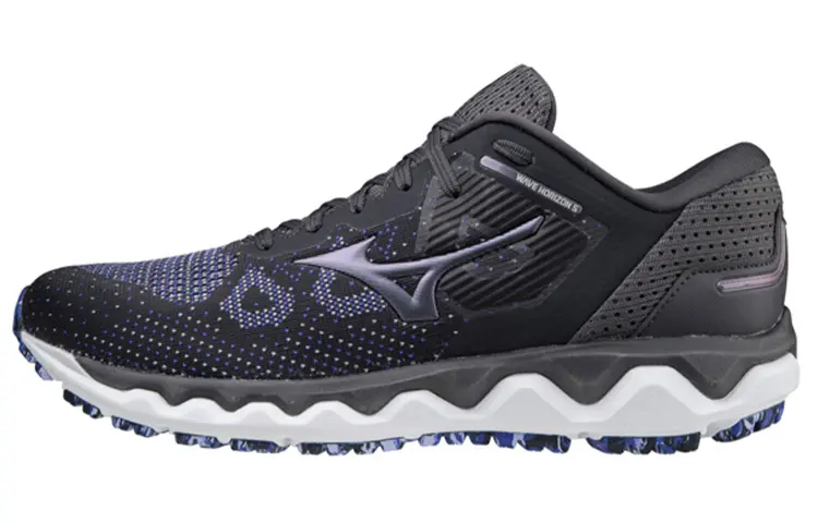 Mizuno Horizon 5 Low Top Running Shoes Men's Black Blue