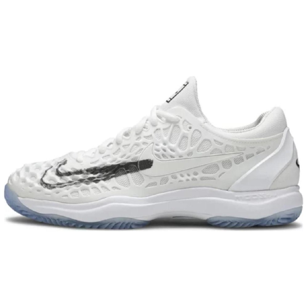 Nike Zoom Cage 3 HC Anti Slip Wear Resistant Low Top Tennis Shoes Men's White