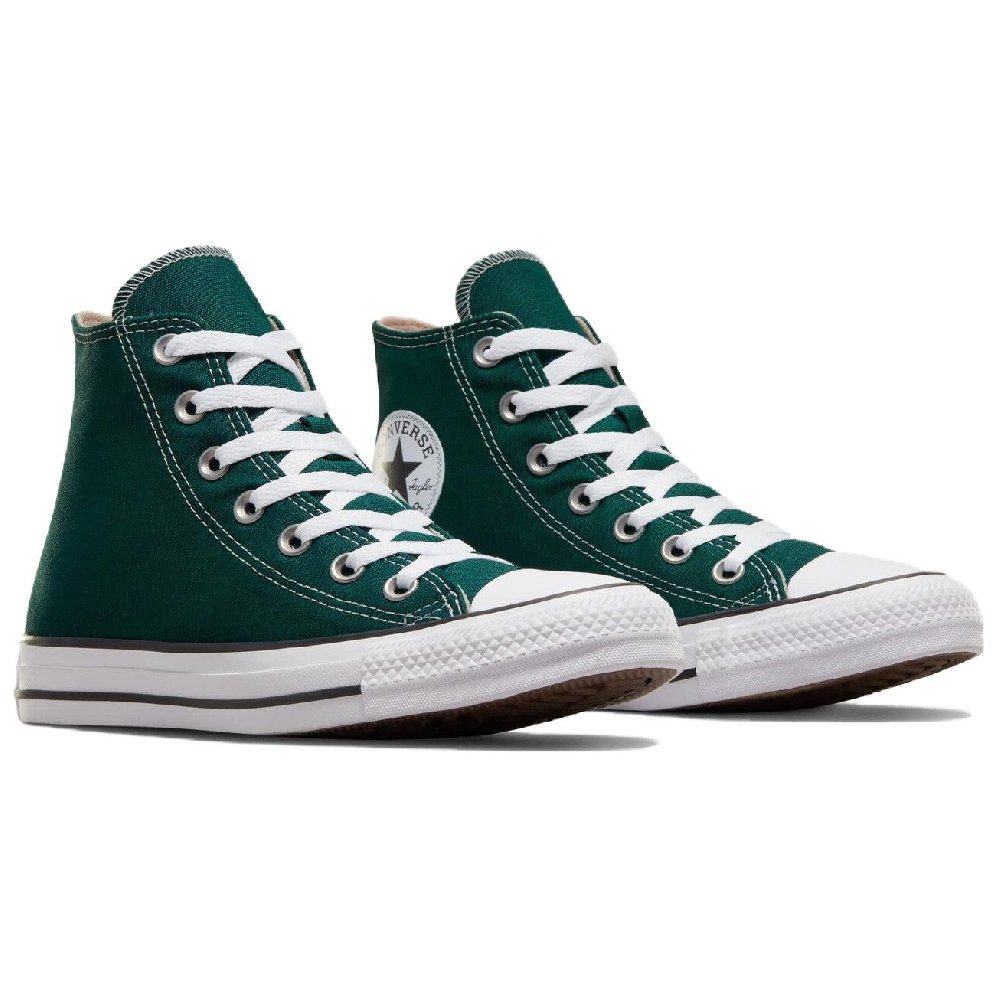 Converse Chuck Taylor Hi Anti-Slip Wear-Resistant High-Top Canvas Shoes Unisex Green