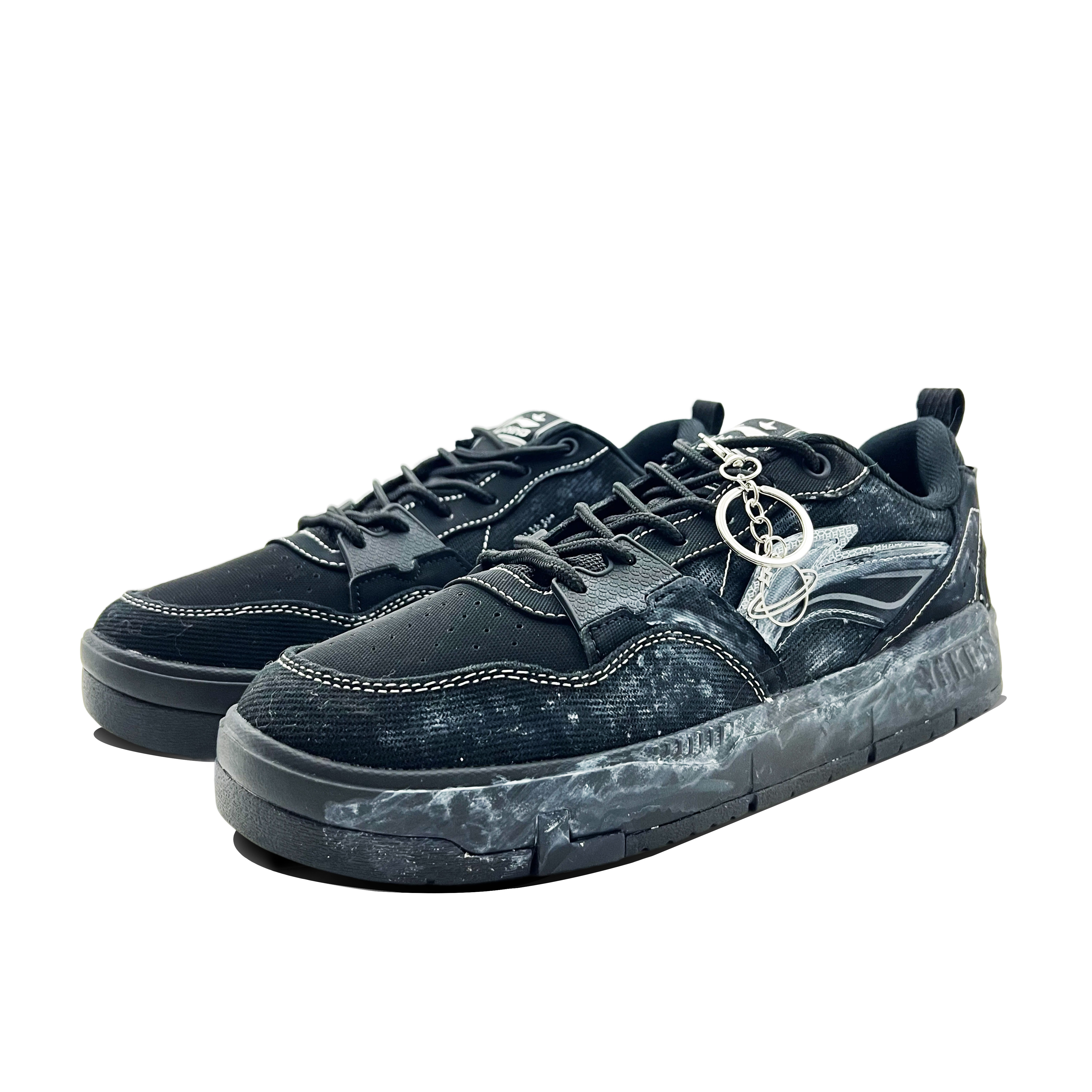 LiNing Yuan Chu Coverage Slip Resistant And Abrasion Resistant Low Top Skateboard Shoes Men's Black купить в интернет-магазине Yoocart с быстрой доставкой по России.