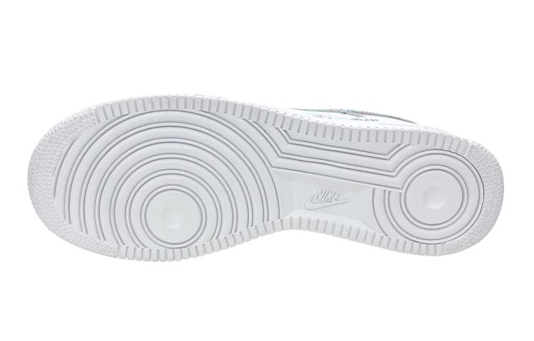 Nike Air Force 1 LE Slip-Resistant Cushioning Wear-Resistant Low-Top Skateboard Shoes GS White Blue Pink купить в интернет-магазине Yoocart с быстрой доставкой по России.