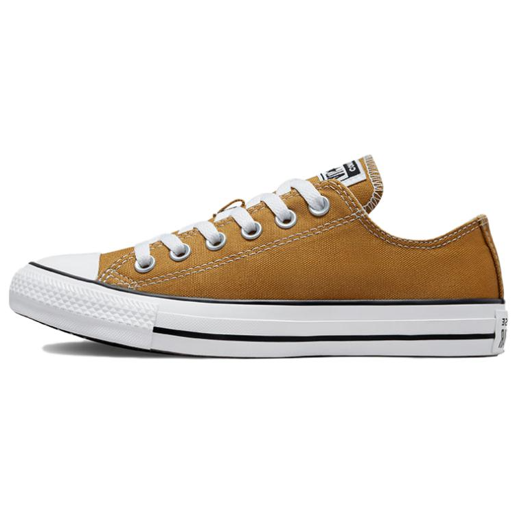 Converse Chuck Taylor All Star Anti-Slip Wear-Resistant Low-Top Canvas Shoes Men's Yellow