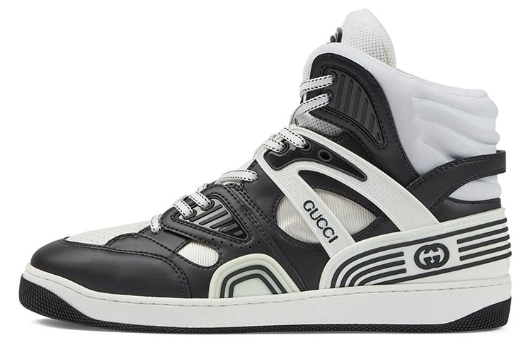GUCCI Basket High 'Black White'