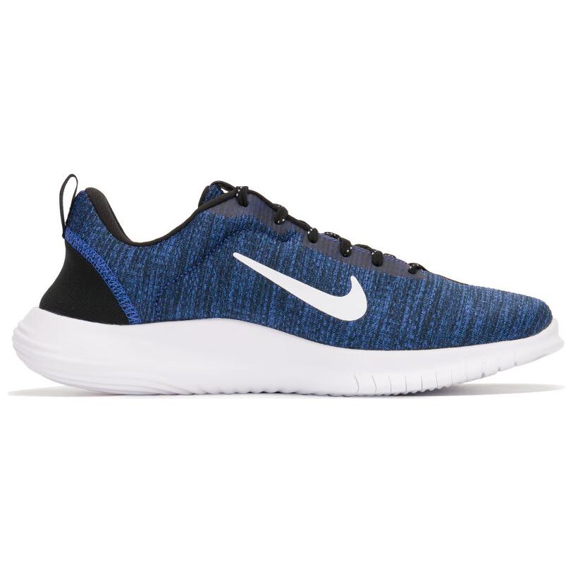 Nike Flex Experience RN 12 Durable Breathable Lightweight Low-Top Casual Running Shoes Men's Navy Blue купить в интернет-магазине Yoocart с быстрой доставкой по России.