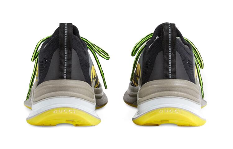 GUCCI Run Sneaker 'Black Yellow' купить в интернет-магазине Yoocart с быстрой доставкой по России.