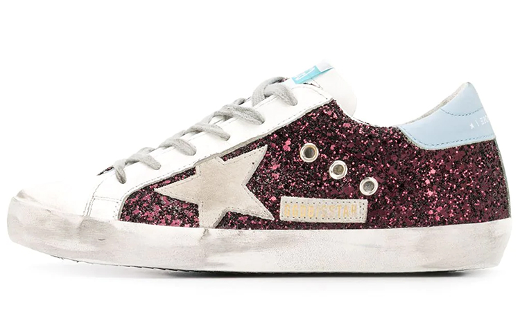 Golden Goose Super-Star Stylish Skateboarding Shoes Women's Red