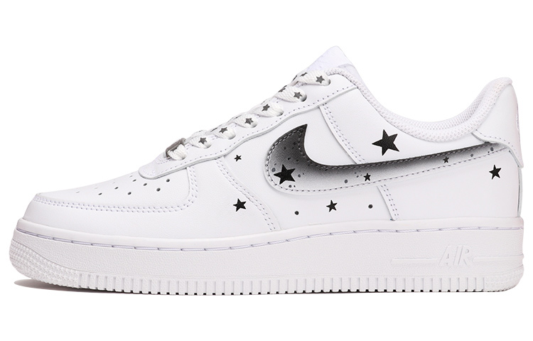 Nike Air Force 1 Skateboard Shoes Women's Low-Top White Gray