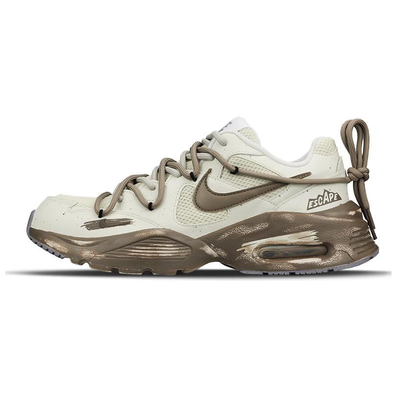 Nike Air Max Fusion Anti-Slip Wear-Resistant Low-Top Running Shoes Women's White Brown купить в интернет-магазине Yoocart с быстрой доставкой по России.