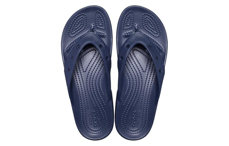 Crocs Classic Crocs Flip Casual Flip Flops Unisex Navy Blue купить в интернет-магазине Yoocart с быстрой доставкой по России.