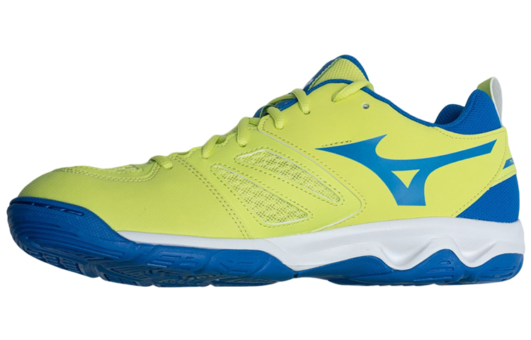 Mizuno Dynablitz Cushioning Wear-Resistant Low-Top Training Shoes Unisex Green Blue White