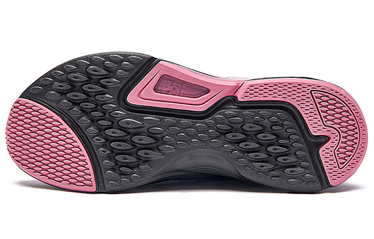 361° Bounce Technology Breathable Low-Top Running Shoes Women's Black Pink Comfortable Sports