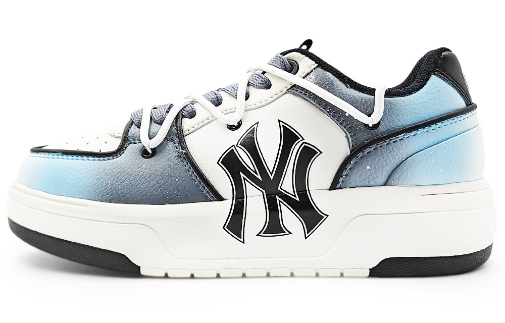 MLB Chunky Liner Abrasion Resistant Low Top Skateboard Shoes Unisex Gray Blue