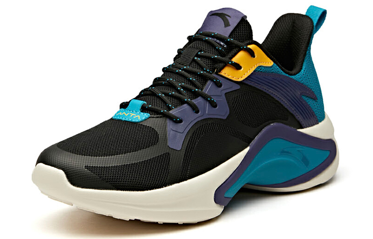 Anta Shock Absorbers Slip Resistant Abrasion Resistant Low top Running Shoes Men's