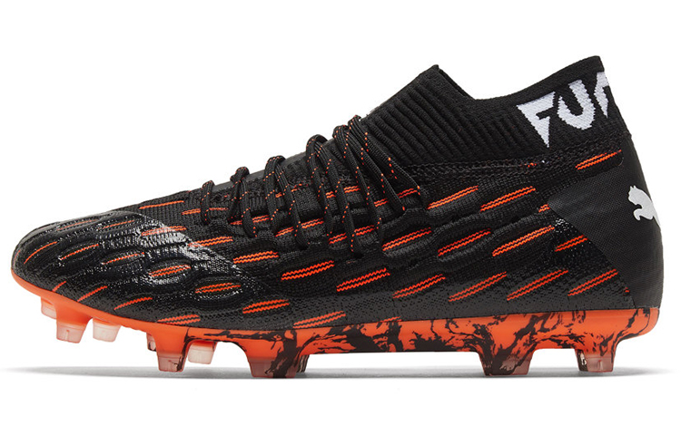 PUMA Future 6.1 Netfit Fg Ag 'Black Shocking Orange'
