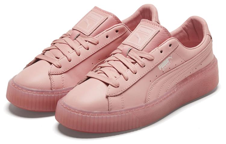 PUMA Basket Platform Core Pink Low Board Shoes Women's купить в интернет-магазине Yoocart с быстрой доставкой по России.