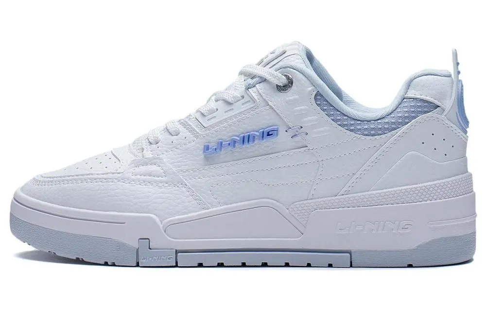 LiNing Low Top Skateboard Shoes Women's White