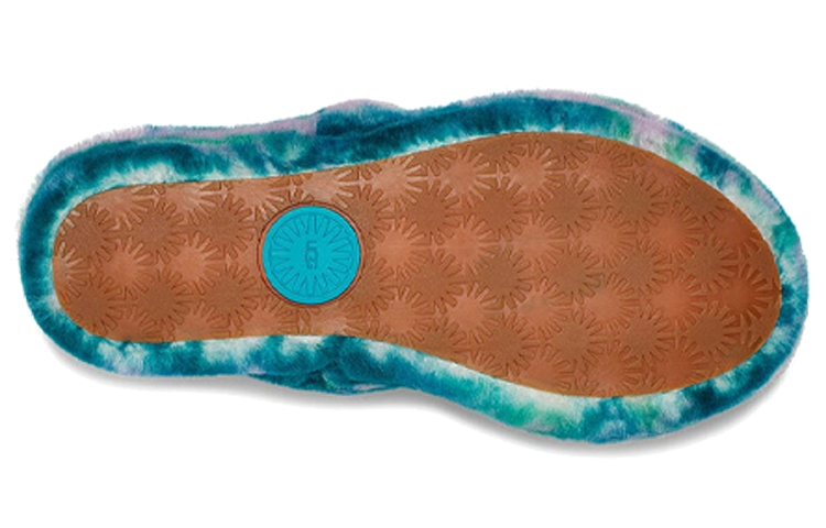 UGG Oh Yeah Slide Marble Aquatic Blue Women's купить в интернет-магазине Yoocart с быстрой доставкой по России.