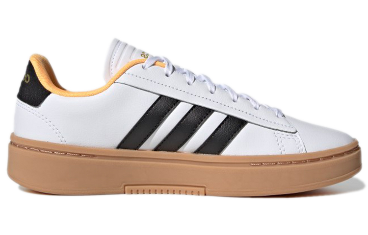 Adidas Grand Court Alpha 'White Flash Orange' Women's