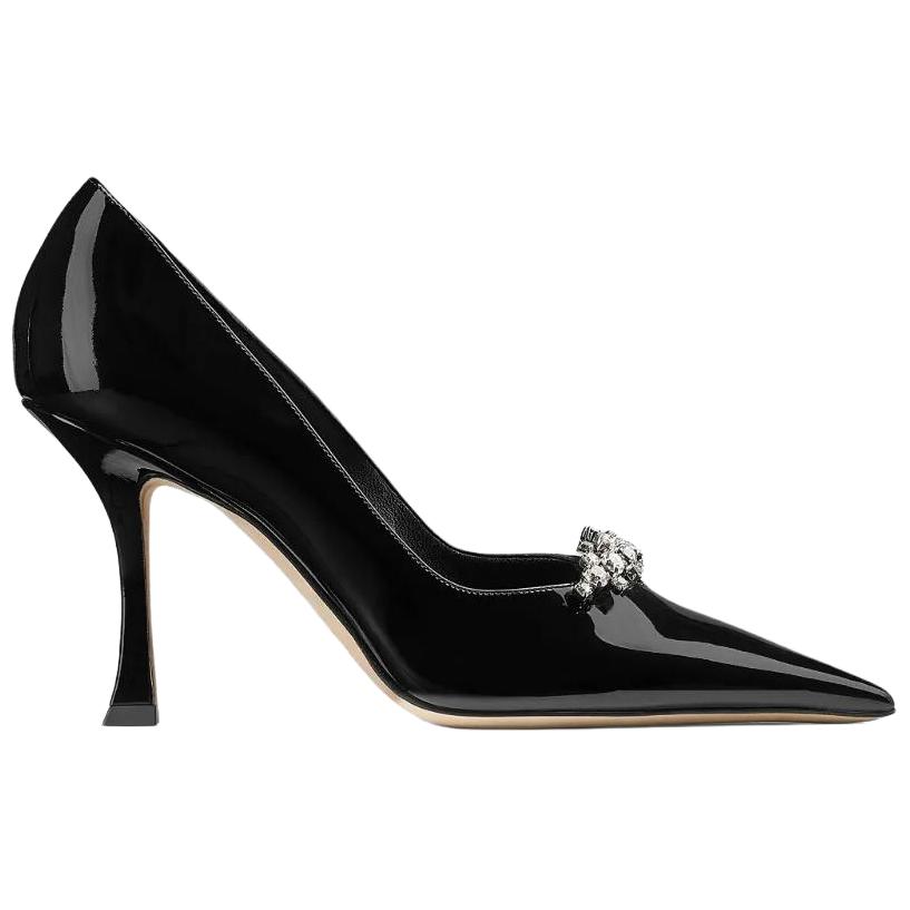 Jimmy Choo Belinda Slim Heel High Heels 9cm Women's Black