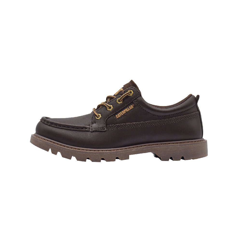 CAT Work Boots Men's Dark Brown