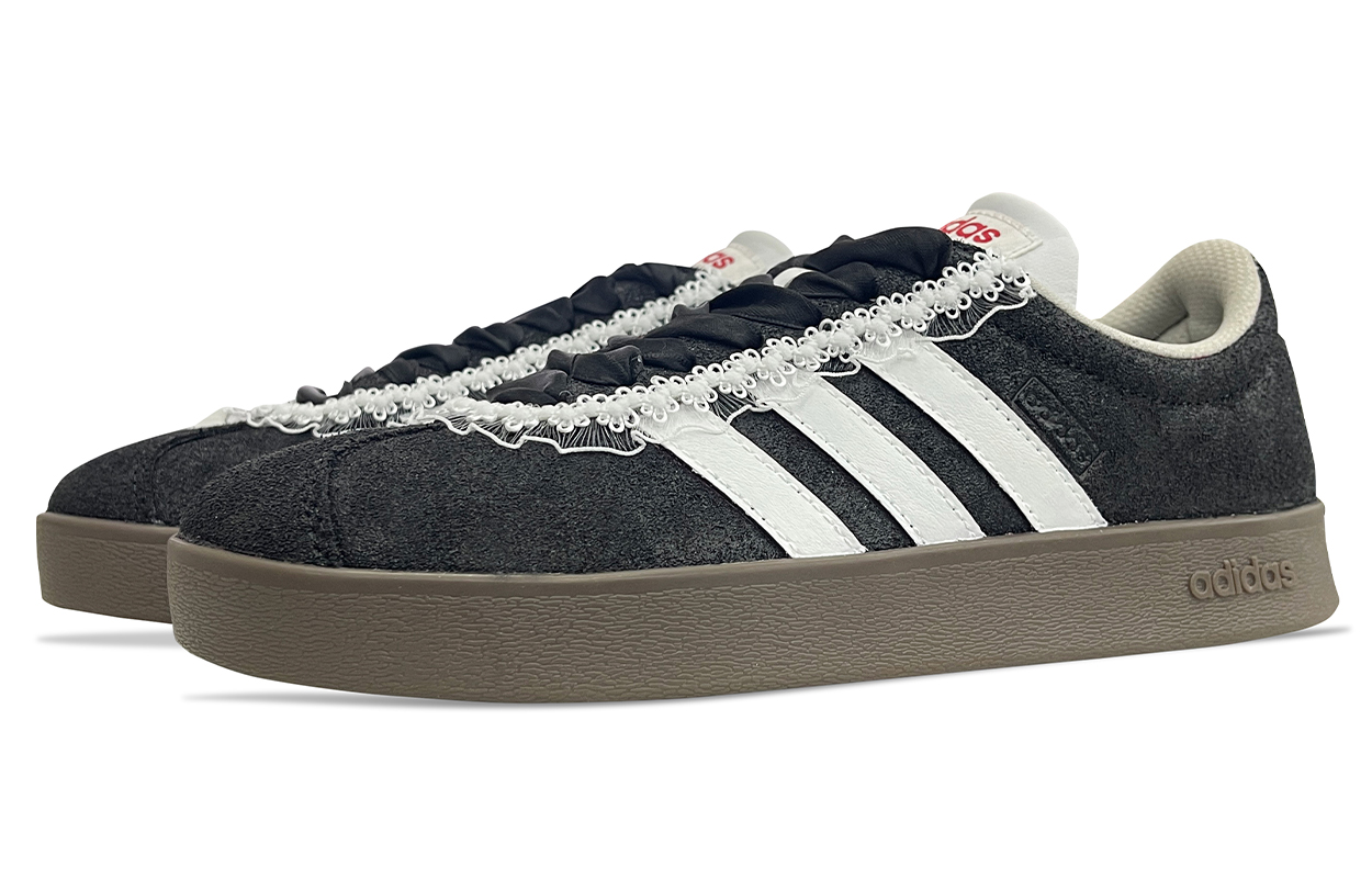 Adidas VL COURT 2.0 Abrasion Resistant Low Top Skateboard Shoes Women's Black купить в интернет-магазине Yoocart с быстрой доставкой по России.